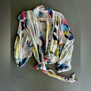 Wrap around blouse